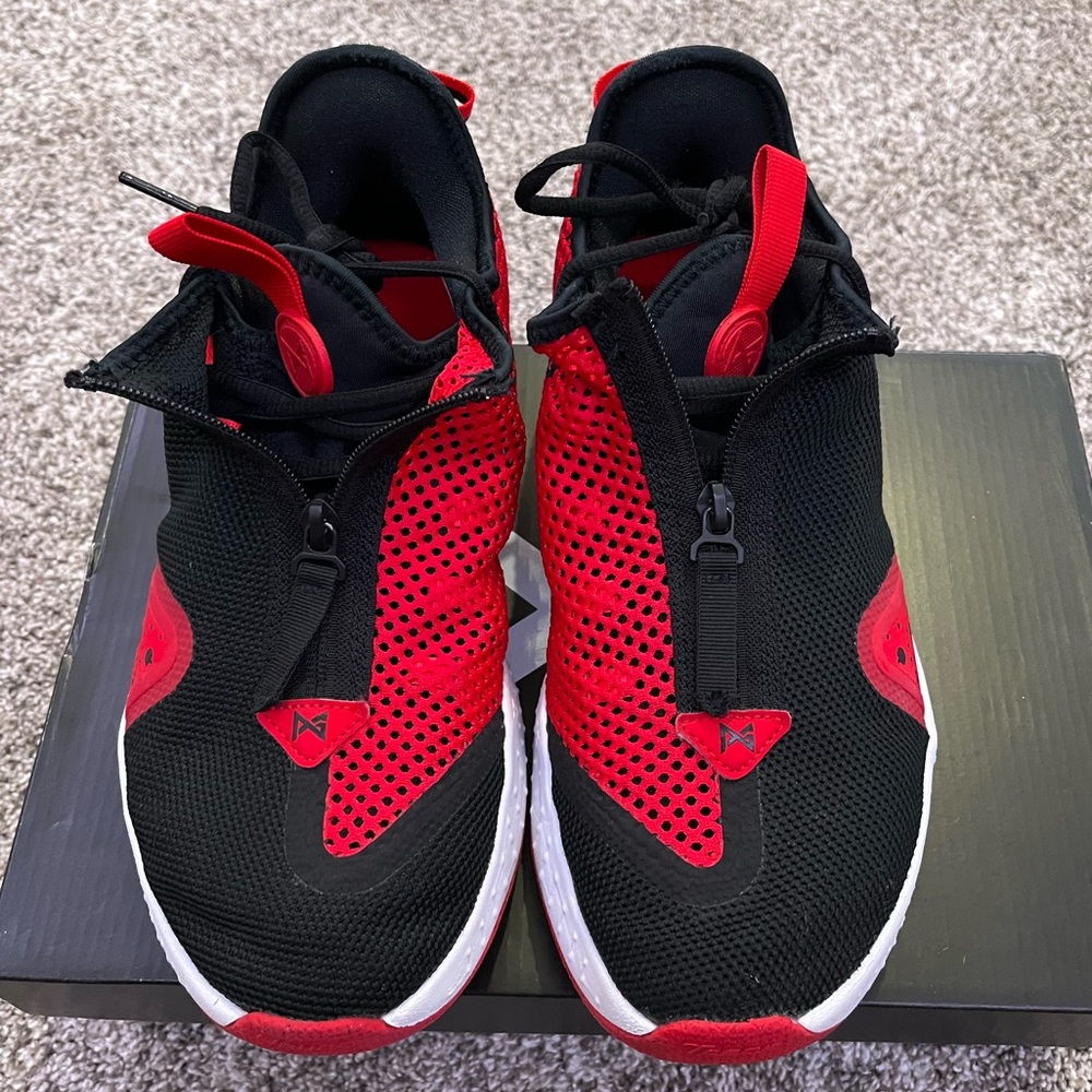 Nike Paul George 4 (University Red/Black), Men’s 9, Great Condition